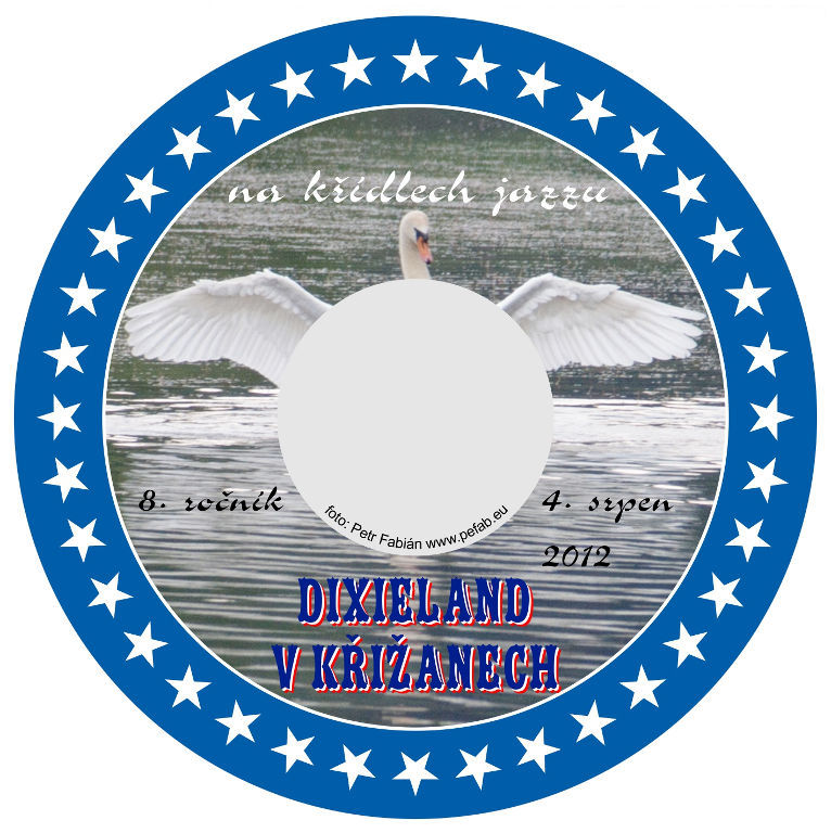 grafický návrh CD Dixielandu v Křižanech